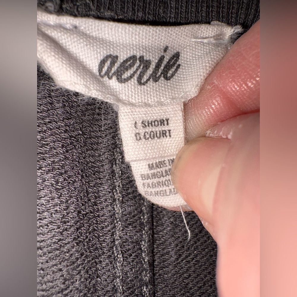 Aerie Black soft landing trouser black large petite - Picture 5 of 5